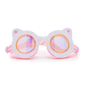 Bling20- Powder Purr Cat Swim Goggles