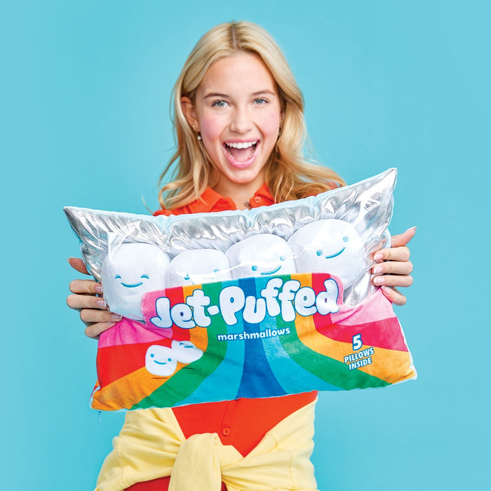 iscream- Jet-Puffed Marshmallows Packaging Plush
