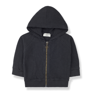 One More In The Family- MANUELE Zip UP HOODIE (anthracite)