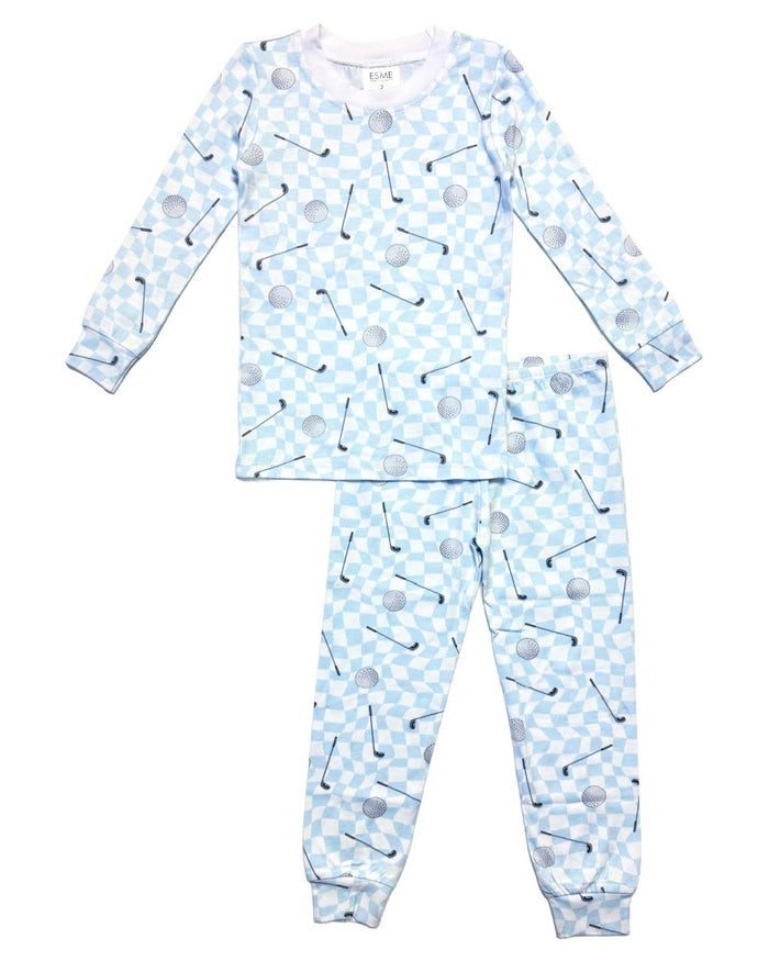 esme- Golf Long Sleeve Pajama Set