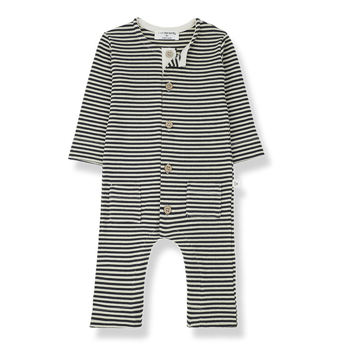 One More In The Family- RENATO Onesie (anthracite)