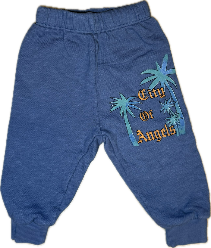 Californian Vintage- BABY City Of Angels Joggers (Dusty Blue)