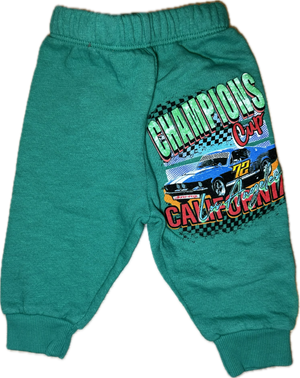 Californian Vintage- BABY Champions Joggers (Green)