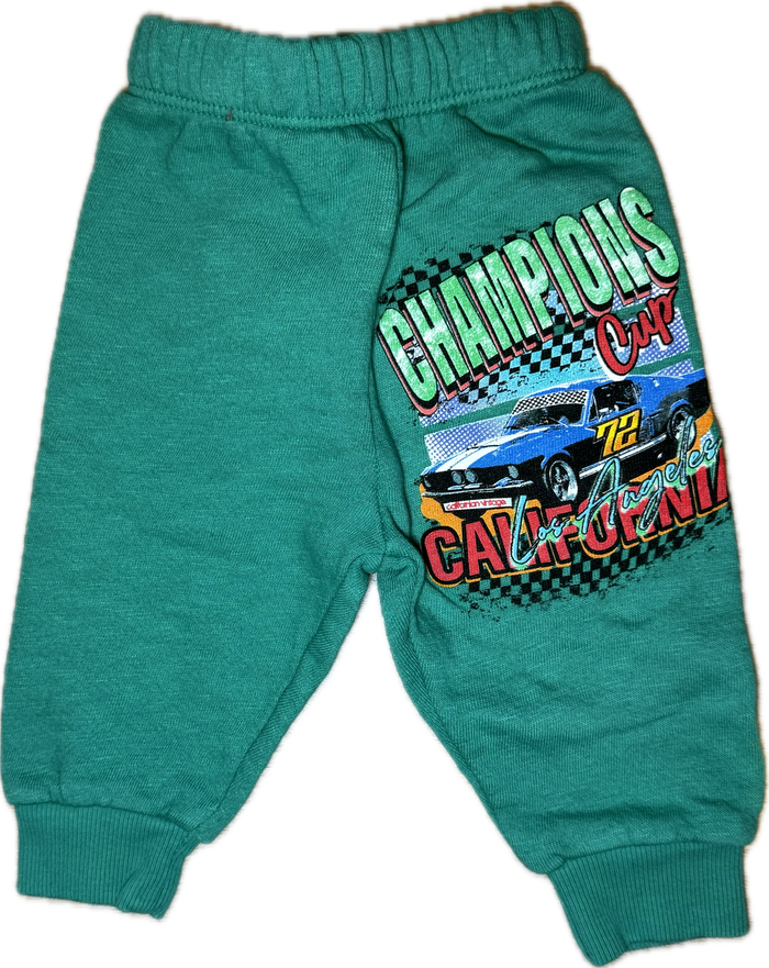 Californian Vintage- BABY Champions Joggers (Green)