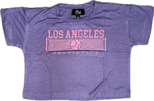 FLOWERS BY ZOE-Los Angeles Tennis Club (Purple)