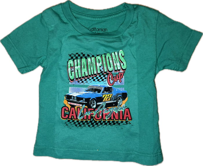 Californian Vintage- BABY Champions T-shirt (Green)