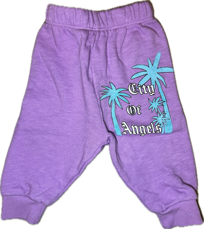 Californian Vintage- BABY City Of Angels Joggers (Lilac)