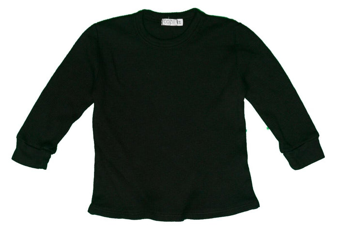 COZII- L/S CREW NECK (black)