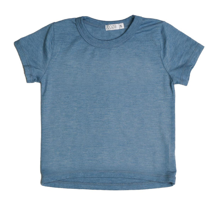 cozii - Short Sleeve Tee (Denim Blue)