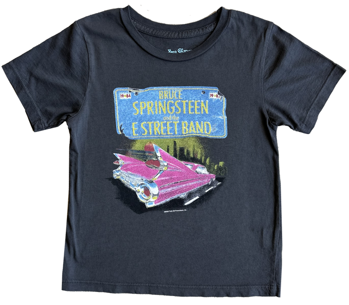Rowdy Sprout- Bruce Springsteen tee (vintage black)