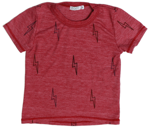 Cozii- Lighting Boltz T-Shirt (Red)