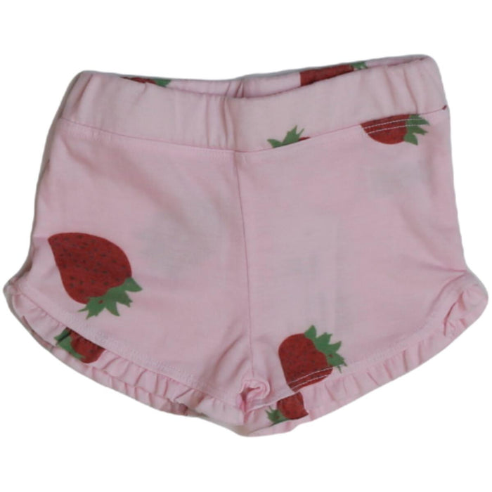 Cozii- GIRLS ALL AROUND RUFFLE SHORT STRAWBERRY (blush pink)