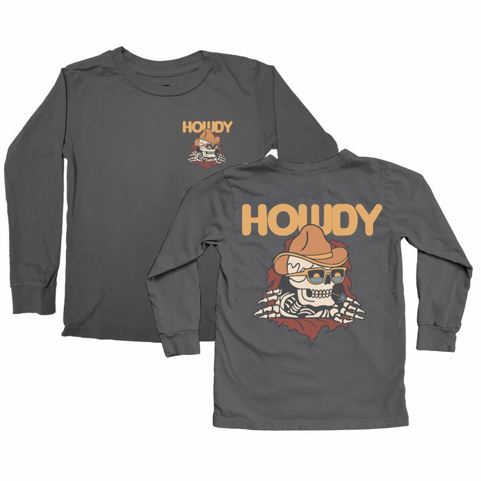 TINY WHALES- Howdy Partner Long Sleeve Tee