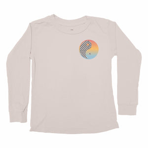 TINY WHALES- Chillin Long Sleeve Tee (cinder)