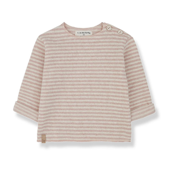 One More In The Family- Aubin Long Sleeve T-shirt (nude)