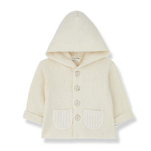 One More In The Family- Cesc Hooded Jacket (ecru)