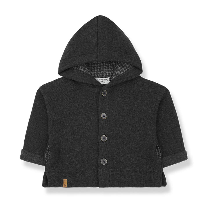 One More In The Family- Gilbert Hooded Jacket (anthracite)