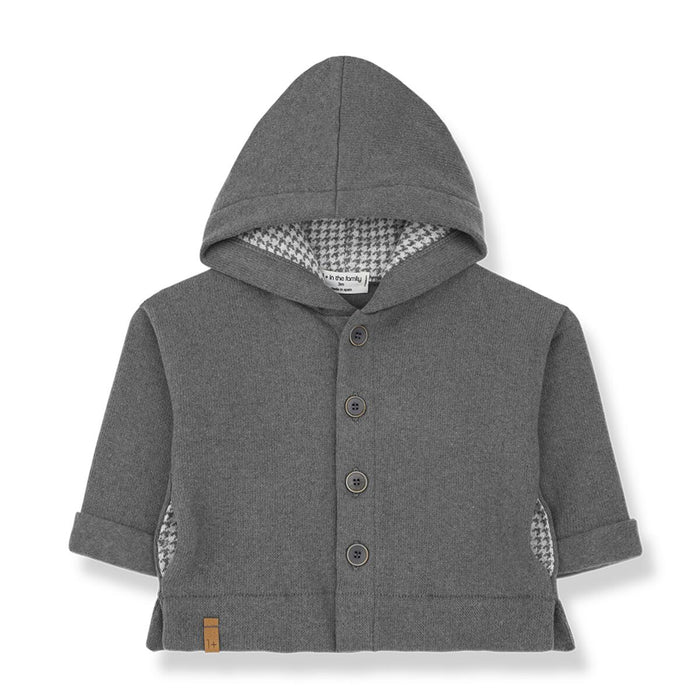 One More In The Family- Gilbert Hooded Jacket (grey)