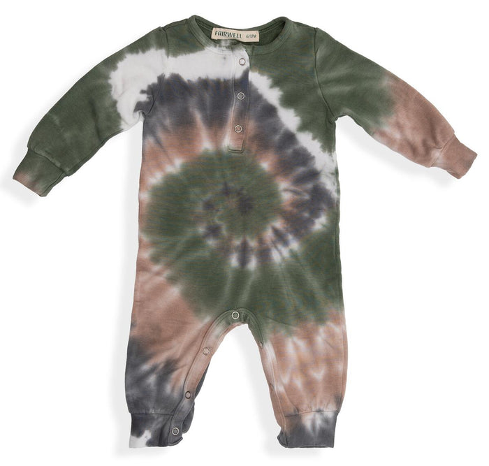 FAIRWELL- Clutch Coverall, Camo Spiral