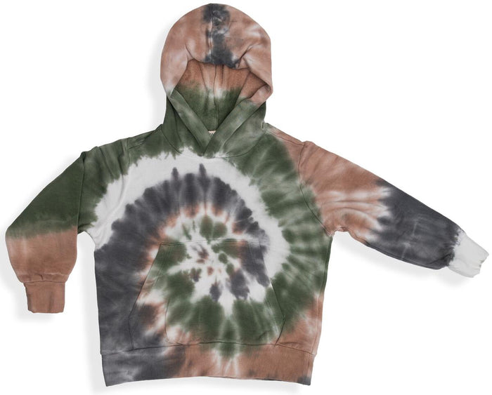 FAIRWELL- Lounge Hoodie, in Camo Spiral