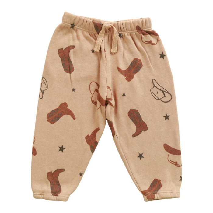 Cozii- ATHLETIC PANT W/BACK POCKT COWBOY (beige)