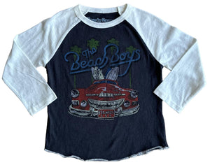 rowdy sprout- BEACH BOYS '83 LONG SLEEVE RAGLAN TEE