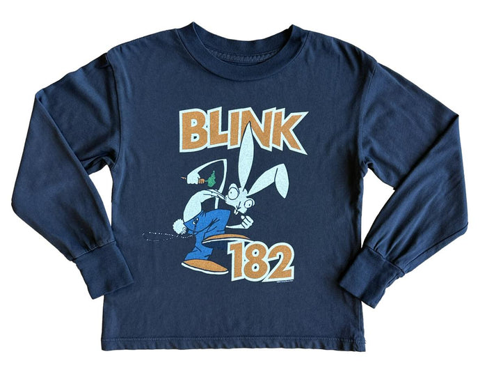 Rowdy Sprout- BLINK 182 LS TEE (VINTAGE BLACK)