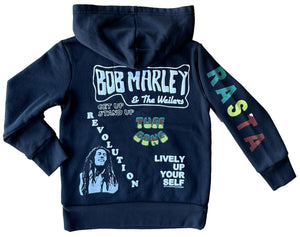 Rowdy Sprout- BOB MARLEY PUFF HOODIE