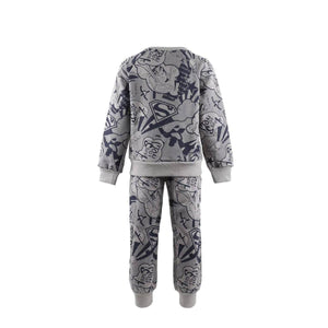 Lola and the Boys- Superman™ Fleece Set Grey