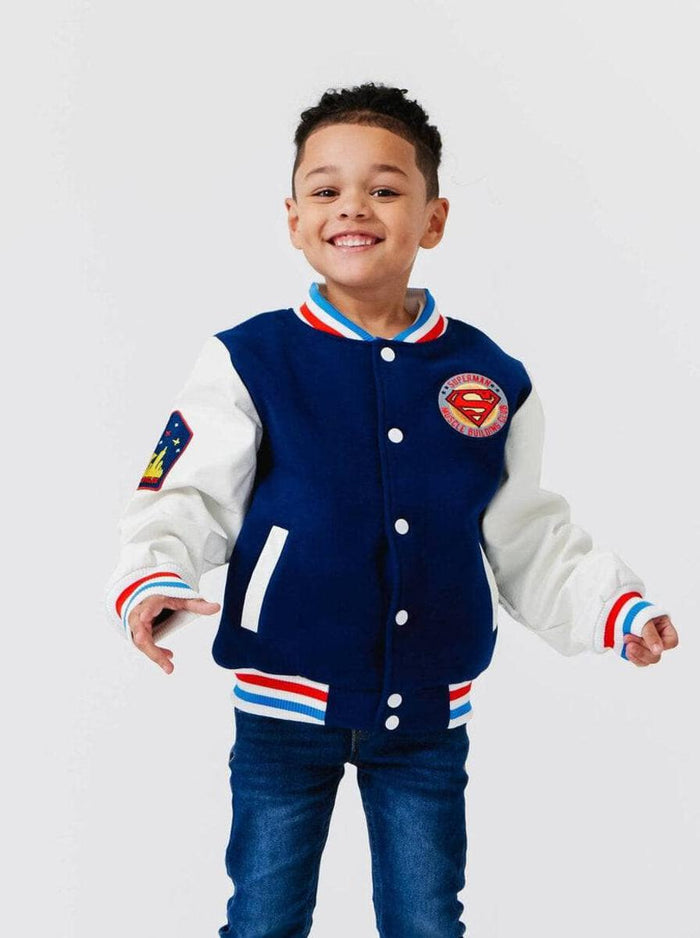 Lola and the Boys- Superman™ Boys Bomber Jacket