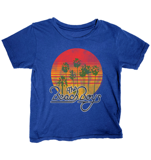 rowdy sprout- Beach Boys ss tee blue