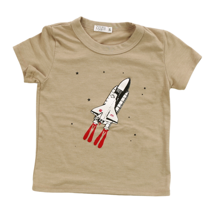 Cozii- Space Shuttle Tee (beige)