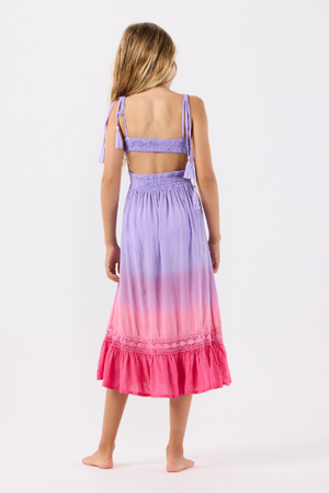 Tiare Hawaii- Kids Avalon Dress (lavender pink)