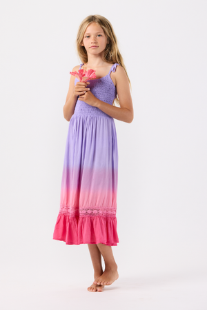 Tiare Hawaii- Kids Avalon Dress (lavender pink)