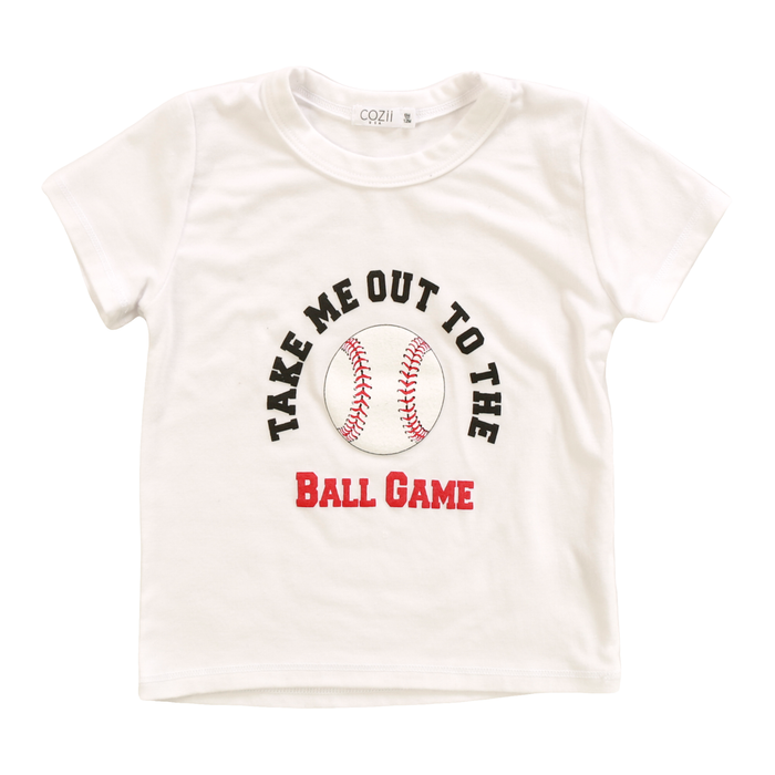 COZII- S/S TEE Take Me Out To The Ball Game