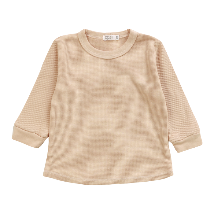 COZII- Long Sleeve Crew Top (ivory)