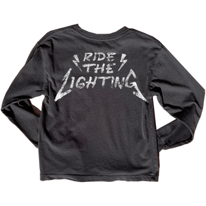 rowdy sprout- METALLICA RIDE THE LIGHTENING LS TEE