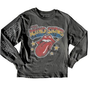 rowdy sprout- ROLLING STONES TONGUE LS TEE