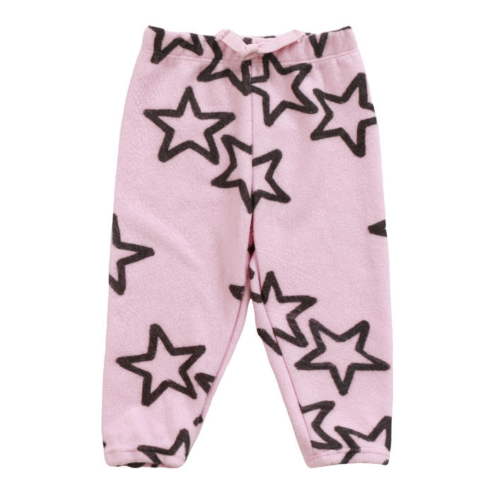 COZII-  Stars Athletic Back Pocket Sweatpants (Candy Pink)