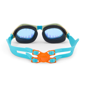 Bling20- Shark Tooth White Megamouth Swim Goggles