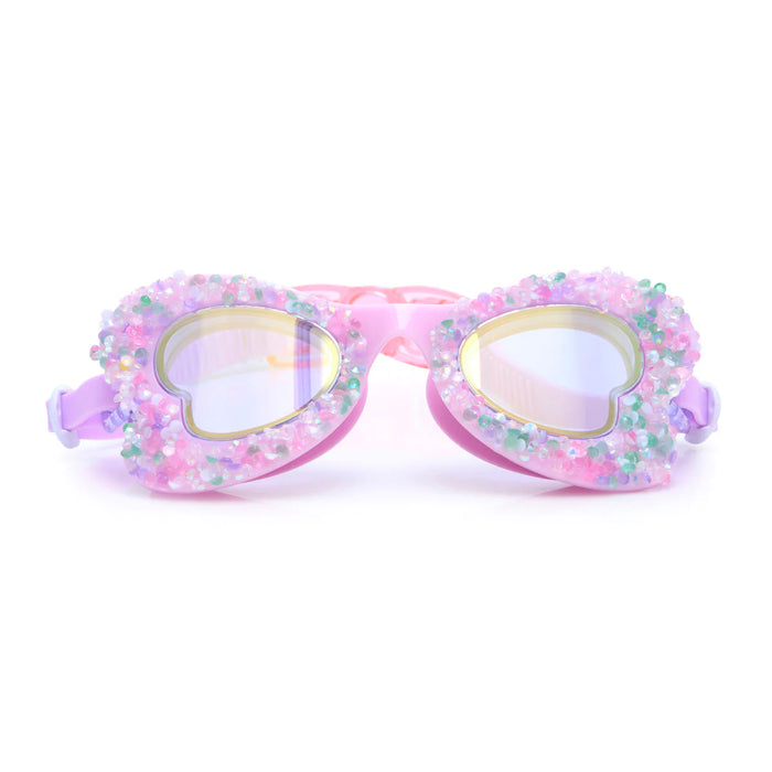 Bling20- Mauve Monarch Butterfly Swim Goggles