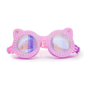 Bling20- Paw Print Pink Kitten Swim Goggles