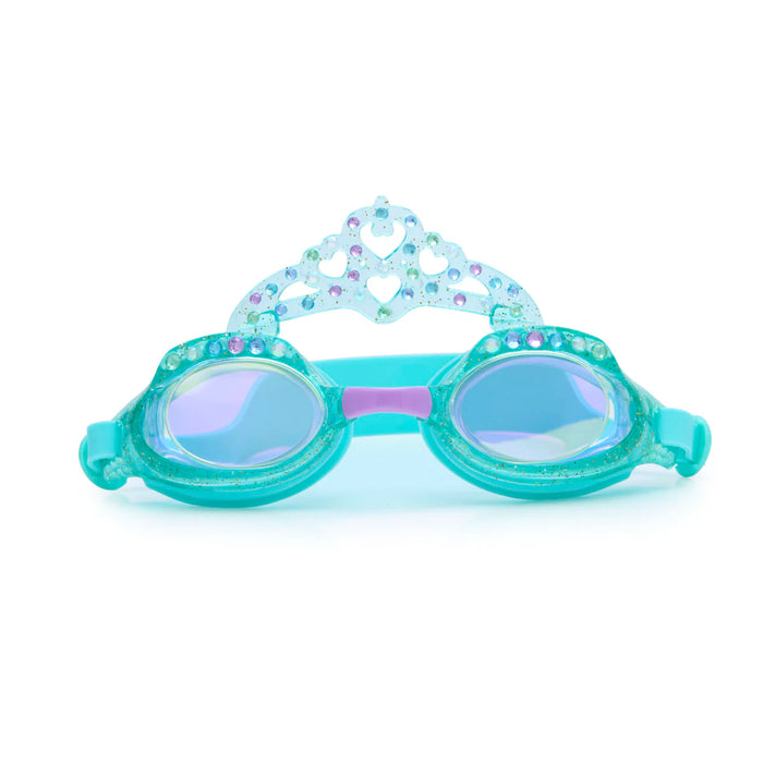 Bling20- Princess Periwinkle Crown Swim Goggles