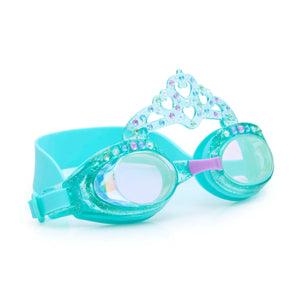 Bling20- Princess Periwinkle Crown Swim Goggles