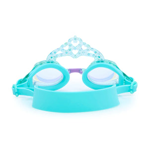 Bling20- Princess Periwinkle Crown Swim Goggles