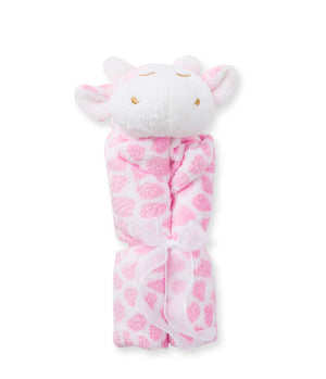 Angel Dear- Lovie Blankie - Giraffe Pink - 13"X13"