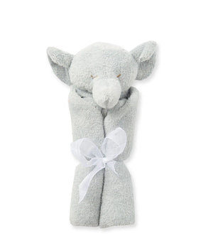 Angel Dear- Lovie Blankie - Elephant Grey - 13"X13"