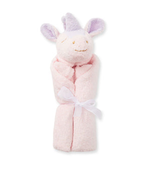 Angel Dear- Lovie Blankie - Unicorn - 13"X13"