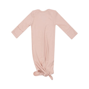 Angel Dear- Knotted Gown - Basic - Solid Pale Blush