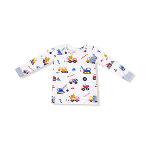 Angel Dear- Crayon Construction  Long Sleeve Loungewear Set